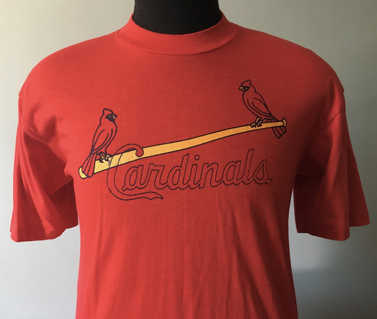 80S Vintage St. Louis Cardinals Mlb Baseball T-Shirt - Medium