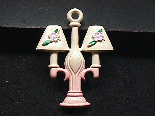 Antique Bakelite Double Lamp Window Shade Pull From The 1940's Shabby Chic
