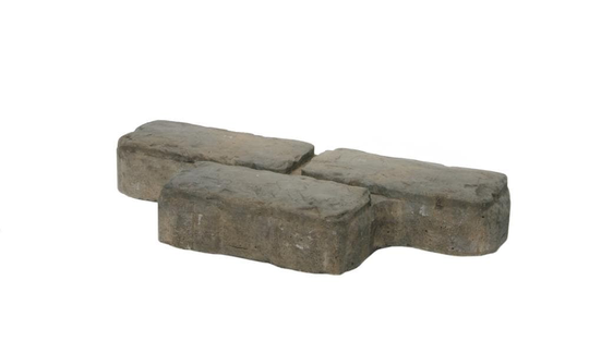 Lowe's Camden Cobble 16-in L x 8-in W x 2-in H Ash- Gray Blend Concrete Paver | 179-CC-GC