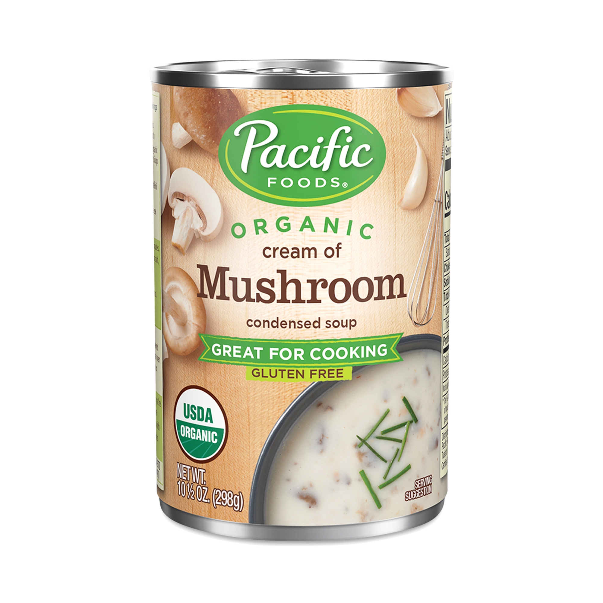 Pacific Foods Organic Cream of Mushroom Condensed Soup 10.5 fl oz can