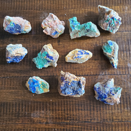 Azurite Malachite Specimens