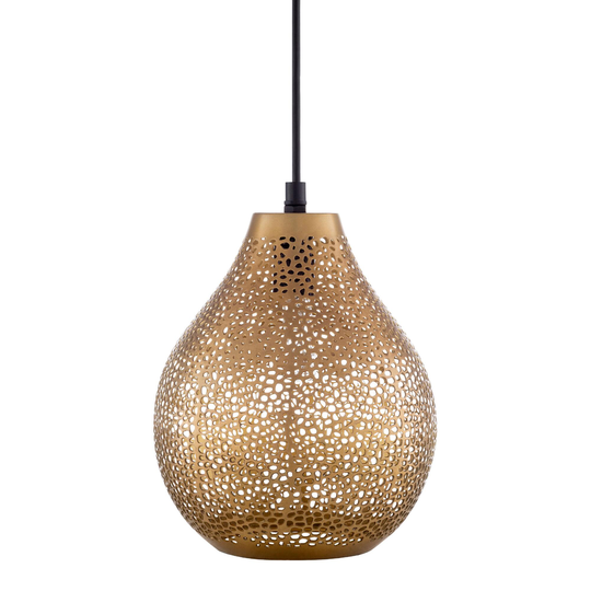 Gold Teardrop Adelaide Pendant Lamp - Glass by World Market