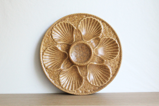 1 French Vintage Mcm Chantilly Oyster & Seafood Serving Plate