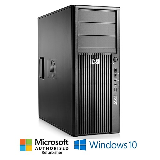 HP Z200 Workstation Tower, Intel Core i5-660 3.3GHz Processor, Refurbished