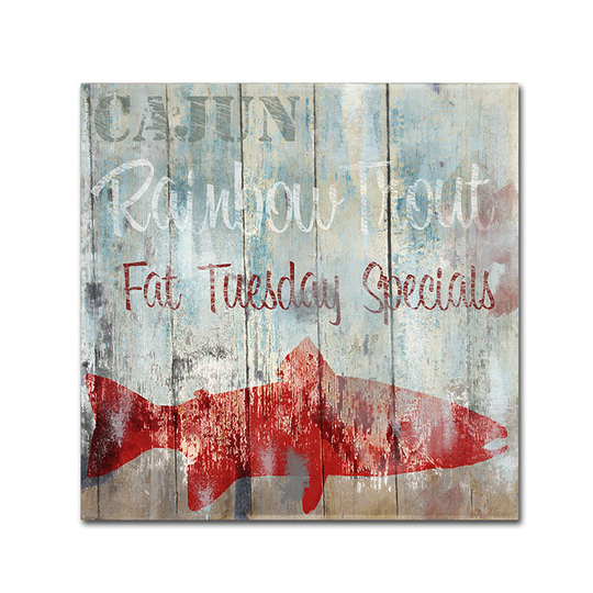 Color Bakery 'New Orleans Seafood III' Canvas Wall Art 14 x 14