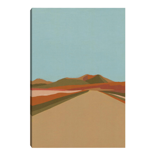 On the Road I by Alisa Galitsyna Framed Canvas Wall Art: Multi by World Market