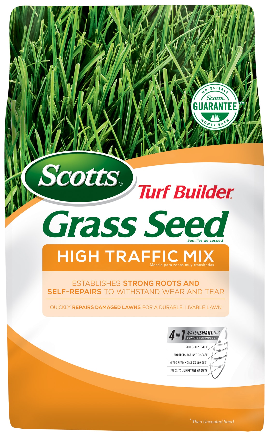 Scotts Turf Builder High Traffic Mix 3-lb Mixture/Blend Grass Seed | 18354