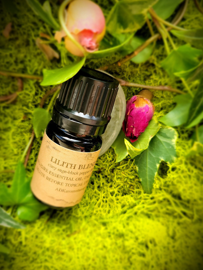 Lilith Essential Oil Blend. Clary Sage, Black Pepper, Firs, Evergreens. 5 Ml