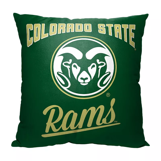 The Northwest Colorado State Rams Alumni Throw Pillow, Multicolor, 18X18
