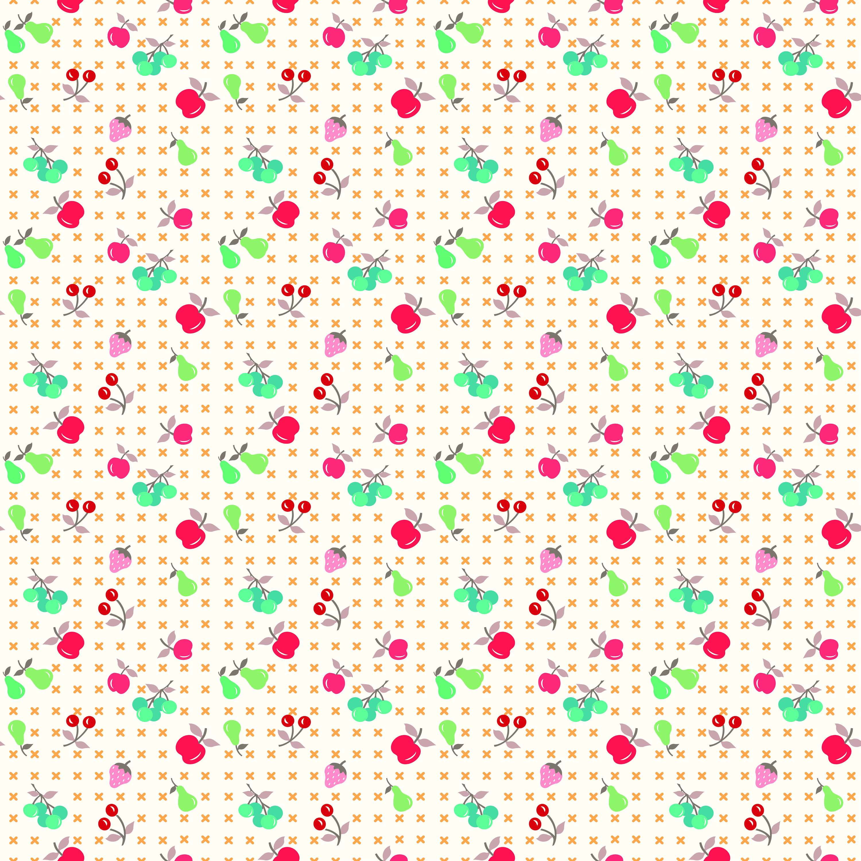 Cook Book Fruit Fabric By Lori Holt Of Bee in My Bonnet For Riley Blake Designs