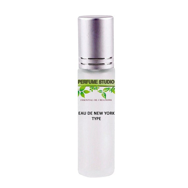 Eau De New York. Custom Blend Perfume Oil. Similar Accords To B9 De 10Ml Frost Glass Roller Bottle, Silver Cap