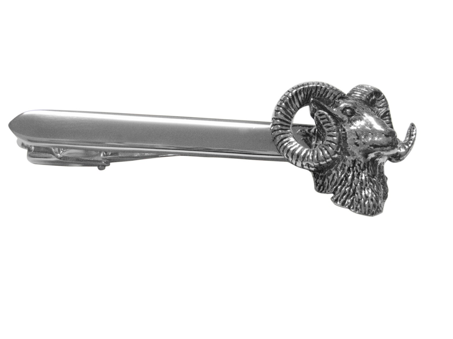 Ram Head Tie Clips
