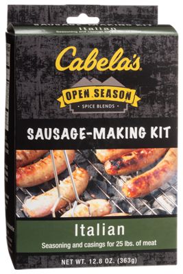 Cabela's Open Season Spice Blends Smokehouse Sausage Italian Kit
