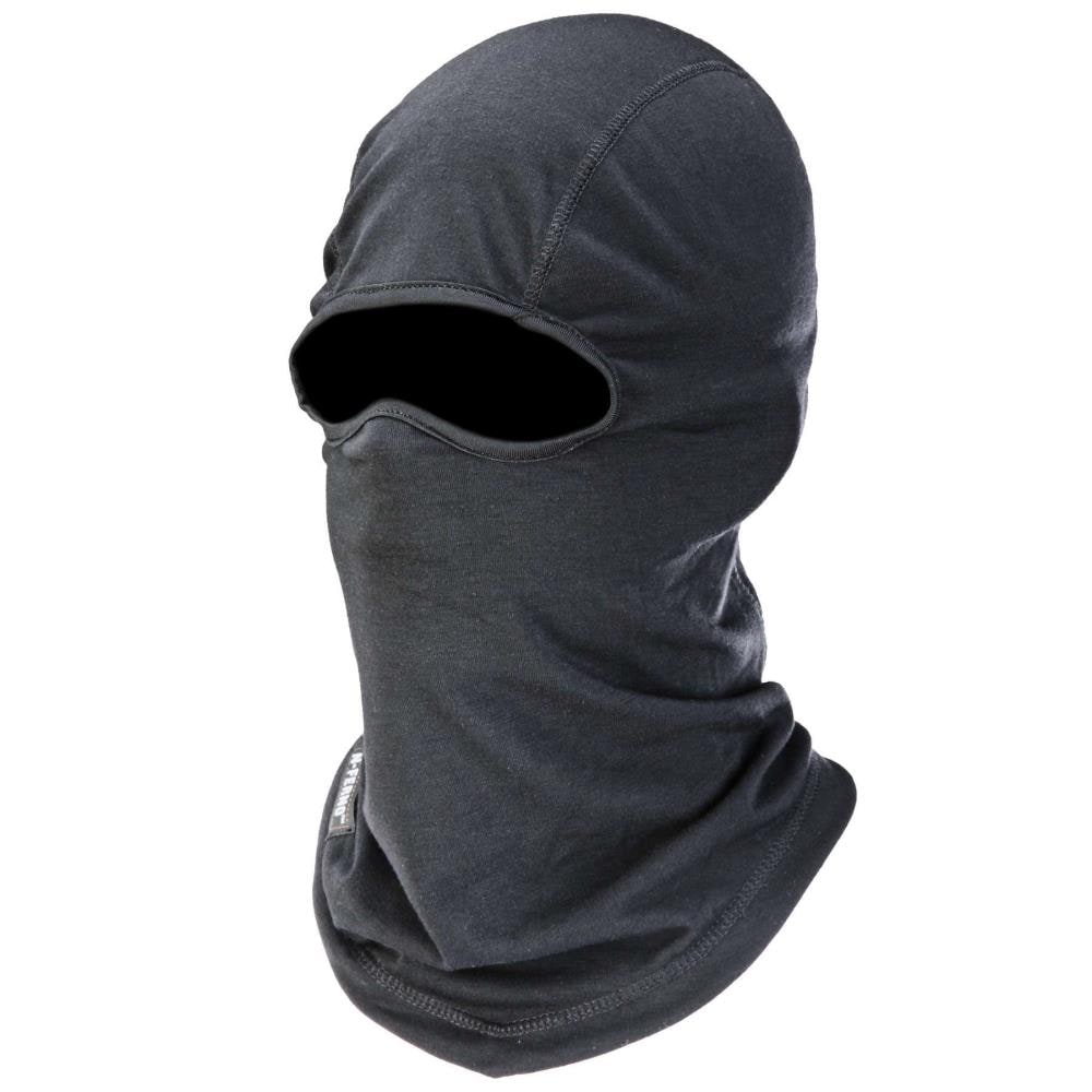 N-Ferno Black Polyester/Wool Blend Balaclava | 16824