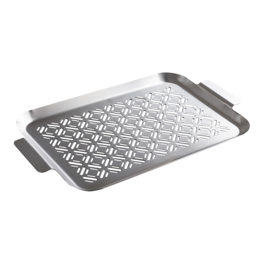 Large Stainless Steel Grilling Grid by World Market