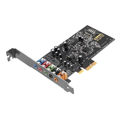 Creative 70SB157000000 Sound Blaster Audigy FX 5.1 PCIe Sound Card W/SBX Pro Studio