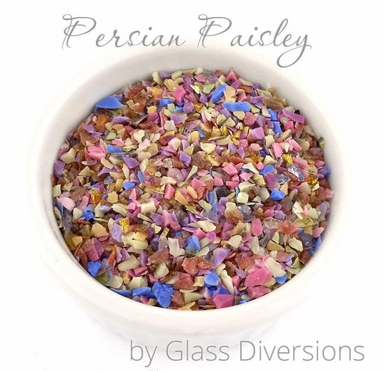 Persian Paisley Frit Blend Coe 96