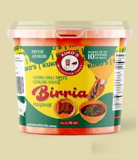 Birria Adobo Marinade Cooking Sauce Concentrate Chili Paste Make Tacos Quesabirrias Consomé