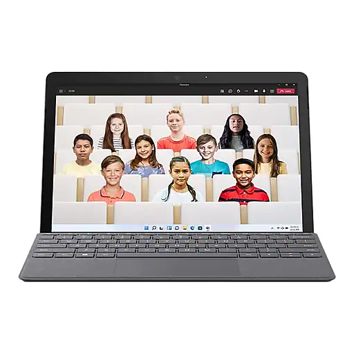 Microsoft Surface Go 3 10.5" Tablet, WiFi, 4GB RAM, 64GB, Windows 11, Platinum (8V7-00001)