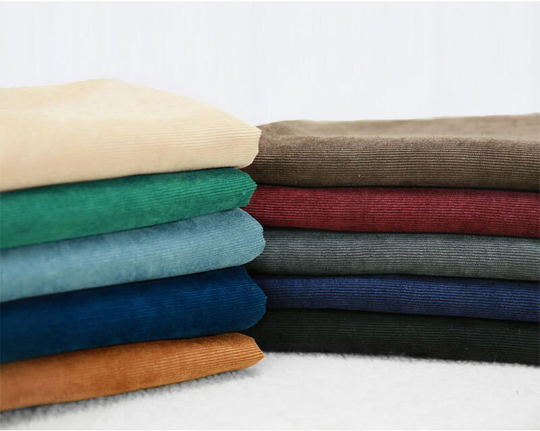 Fine Wale Cotton-Poly Blend Corduroy Wide Fabric - in 11 Colors By The Yard/17721