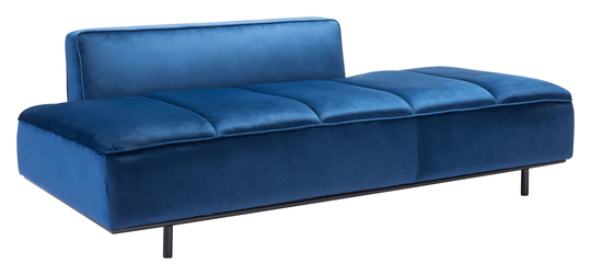 Zuo Modern Confection Modern Blue Polyester/Blend Sofa | 101924