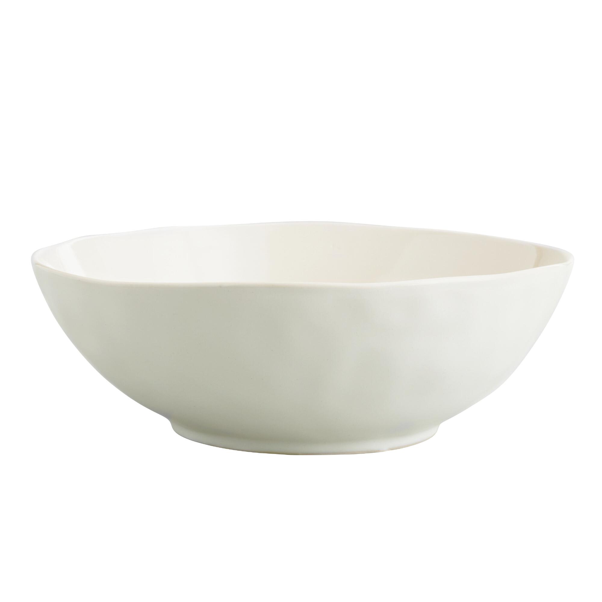 Ivory Element Salad Bowls Set of 4: White by World Market