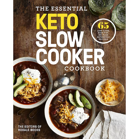 "Essential Keto Slow Cooker" Cookbook, Multicolor