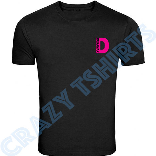 Black Tshirt Pink duramax T Shirt Ram Turbo Truck Cotton Blend Tee s to 3xL