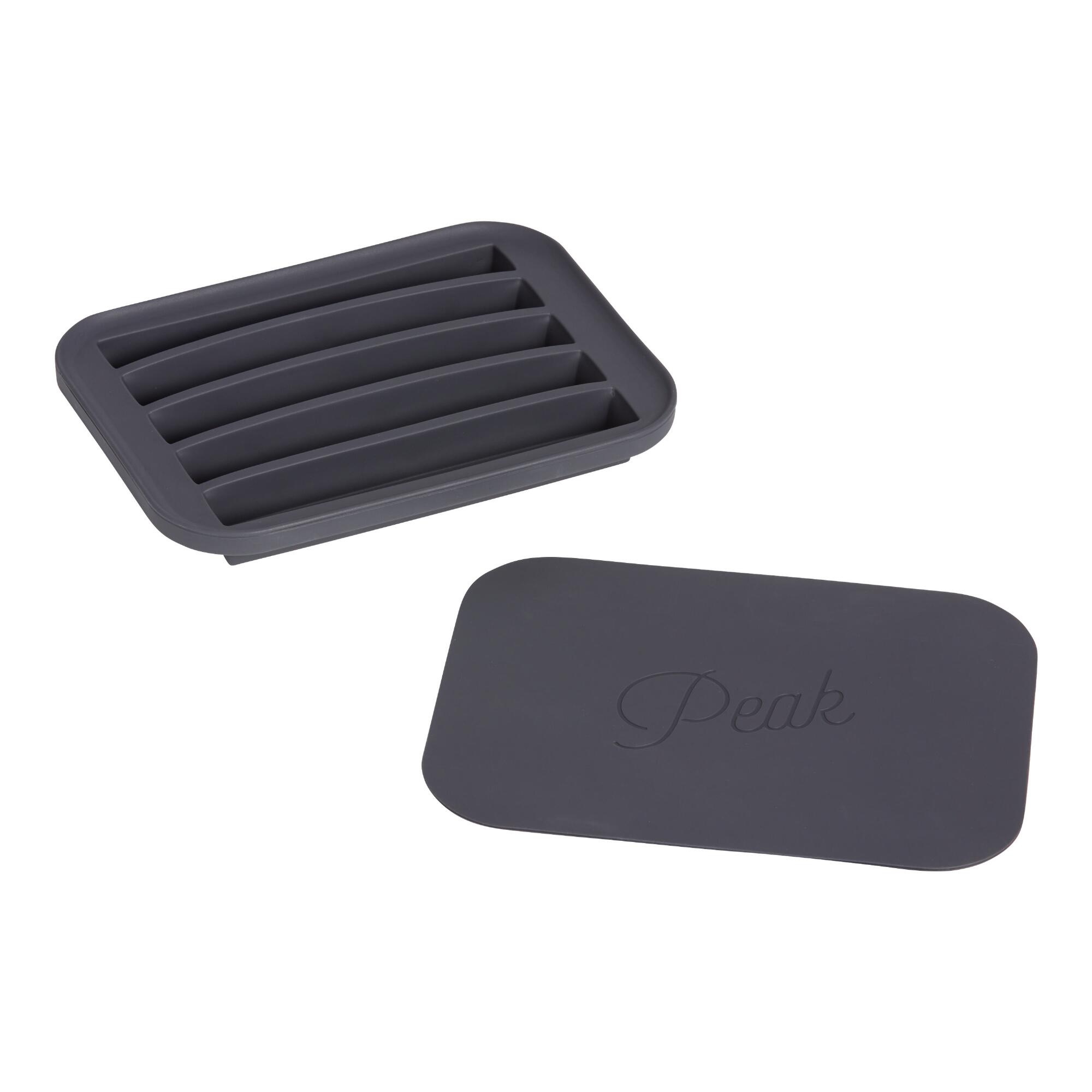 Peak Water Bottle Ice Tray: Gray by World Market