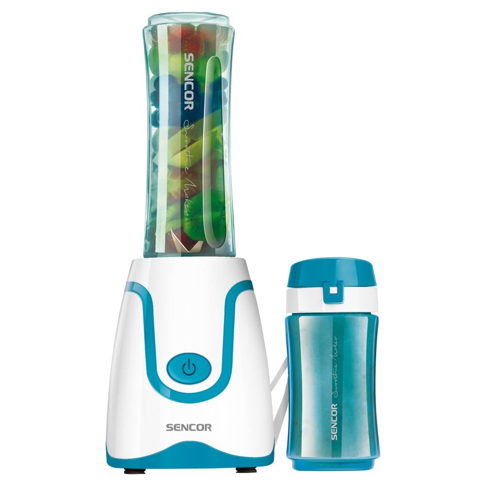 Sencor 20-oz Turquoise 300-Watt Blender Stainless Steel in Blue | SBL2207TQ