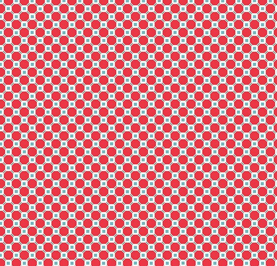 Cook Book Kitchen Tile Cayenne, Lori Holt For Riley Blake, 1/2 Yard - Cut Continuously, C11764-Cayenne