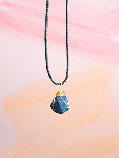 Raw Apatite, Wire Wrapped Apatite Crystal Necklace, Powerful Healing Crystals, Jewelry, Manifestation, Genuine