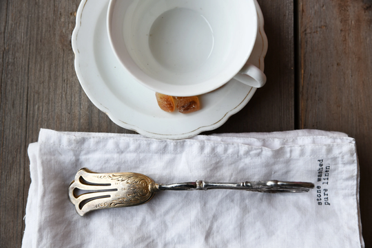 Vintage Cake Tongs, Scissor Dessert Sugar Serving Kitchen Utensil, Food Photography Props