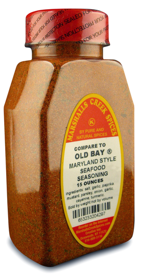 Maryland Style Seafood Seasoning | Compare To Old Bay 13 Oz Marshalls Creek Spices