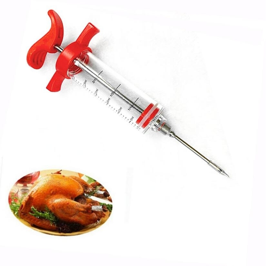 Turkey Marinade Seasoning Syringe BBQ Baking