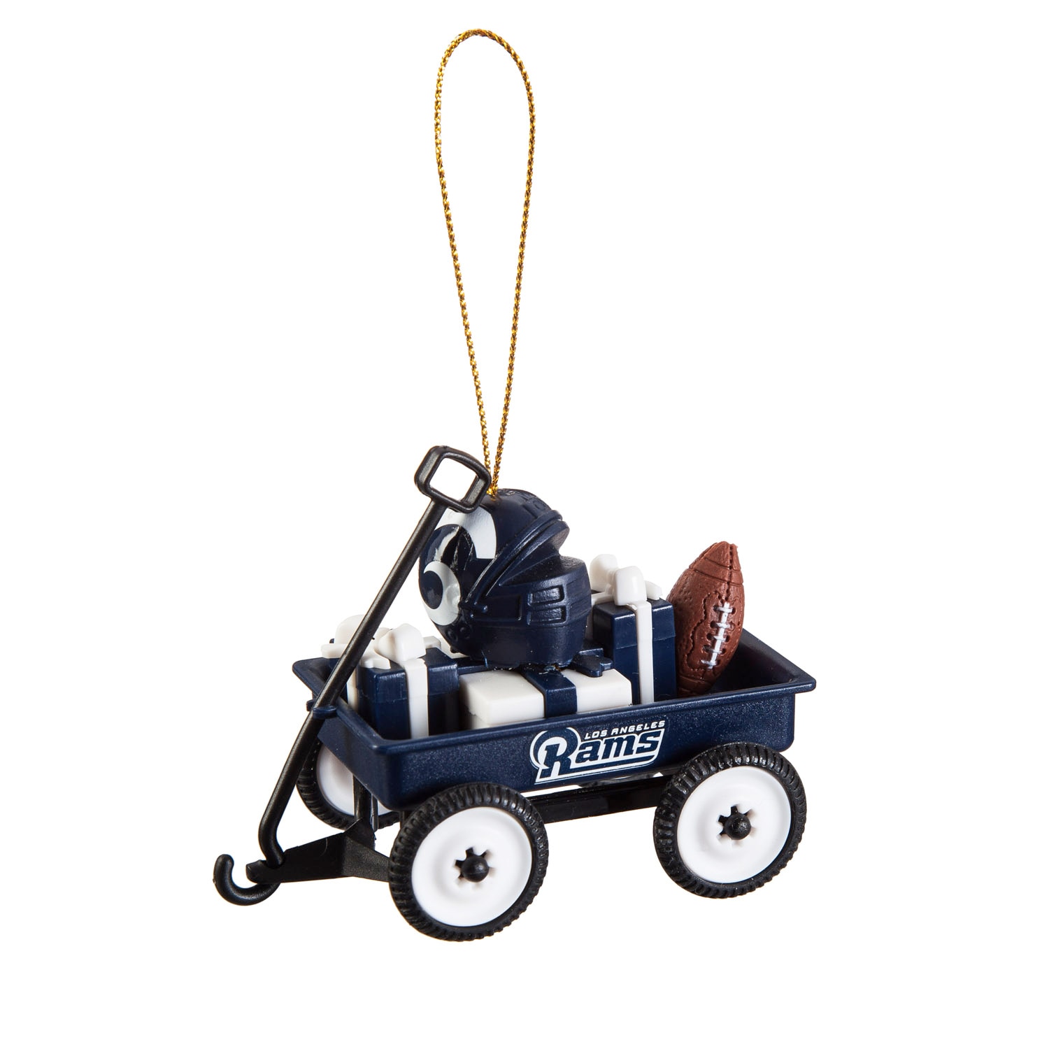 Team Sports America Los Angeles Rams Blue Plastic Assorted Indoor Ornament Shatterproof | 3OT3828WGN