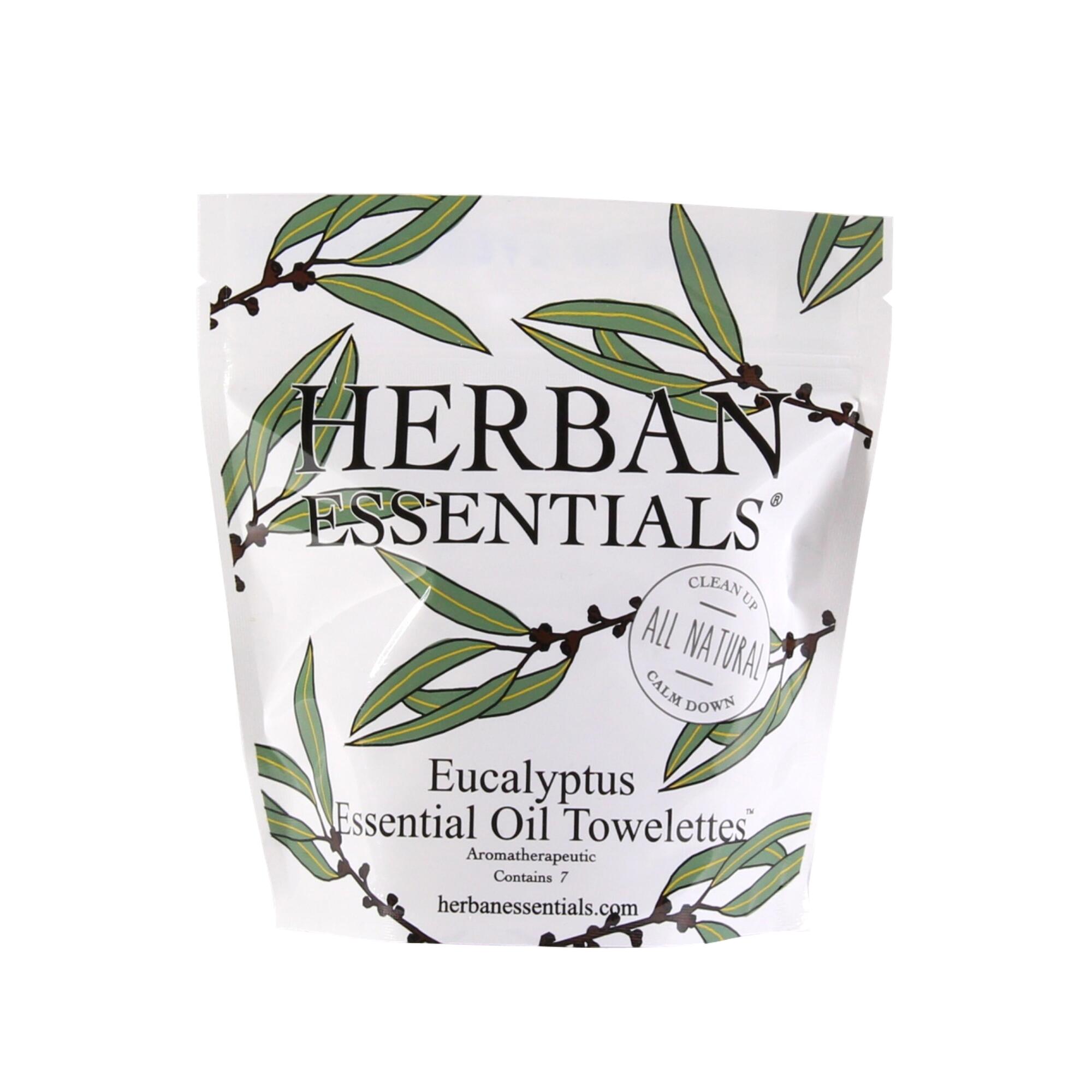 Herban Essentials Eucalyptus Essential Oil Wipes 7 Count by World Market