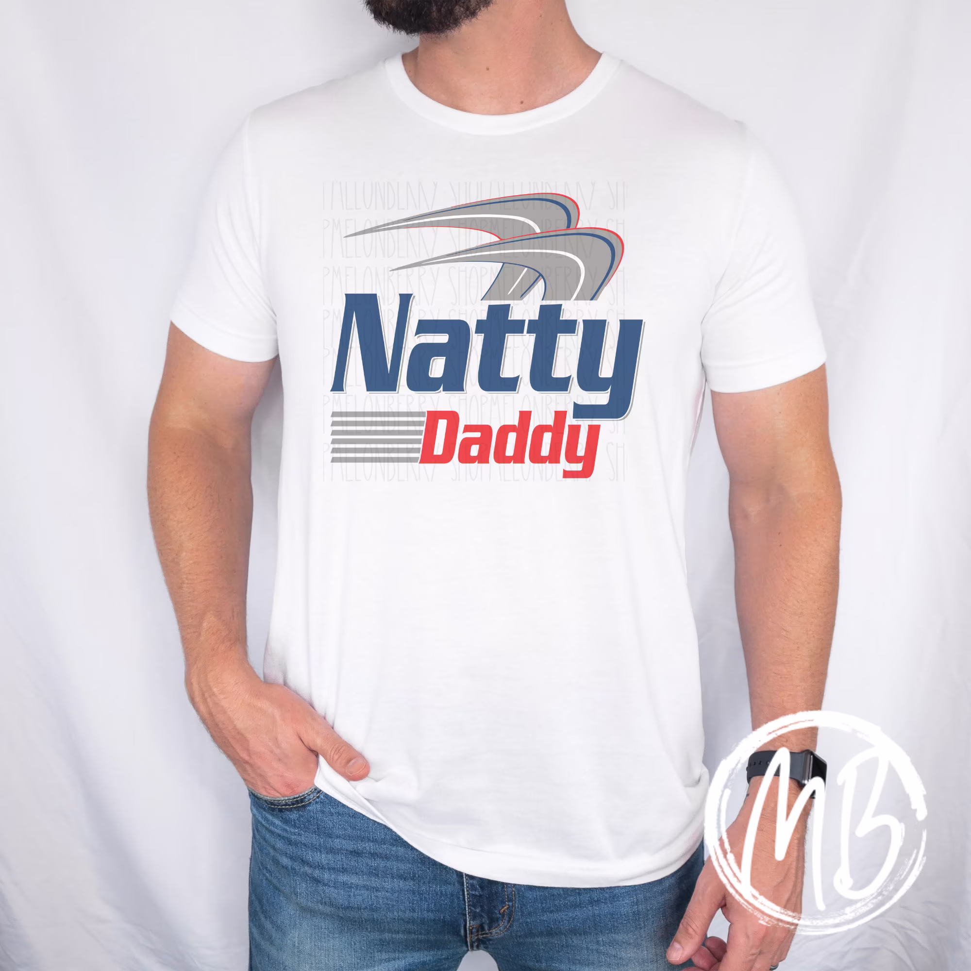 Natty Daddy Tee | Dad Life Beer Father's Day