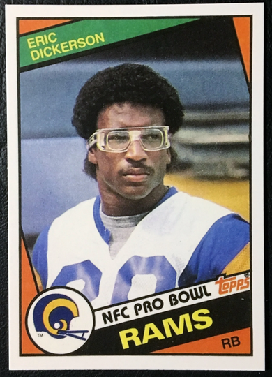 1984 #280 Eric Dickerson Rookie Reprint - Mint Condition Los Angeles Rams