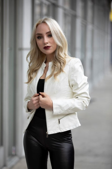 Vegan Moto Leather Jacket