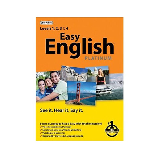 Individual Software Easy English Platinum for Windows (1 User) [Download]