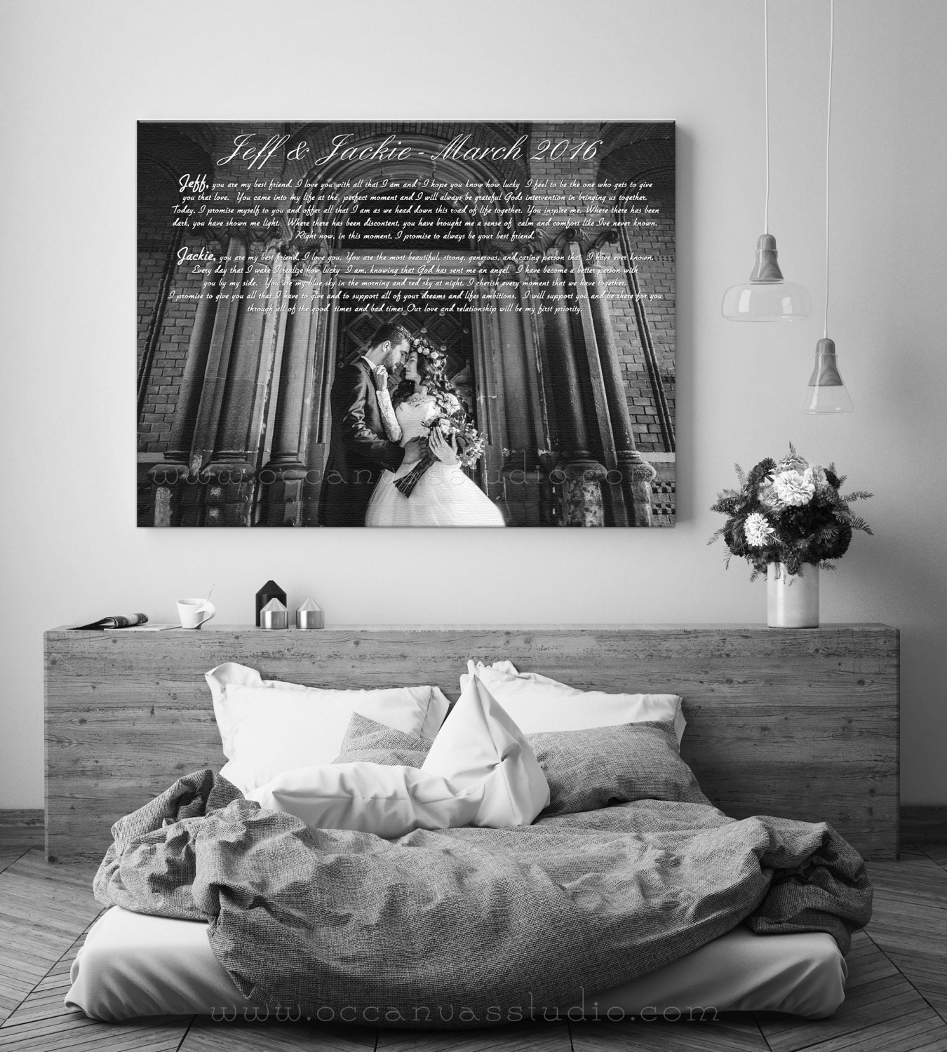 Lyrics On Canvas, Wedding Song Lyrics, Personalized Lyrics Print, Photo With First Dance Lyrics, Print Art, Portrait