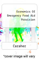 Economics Of Emergency Food Aid Provision