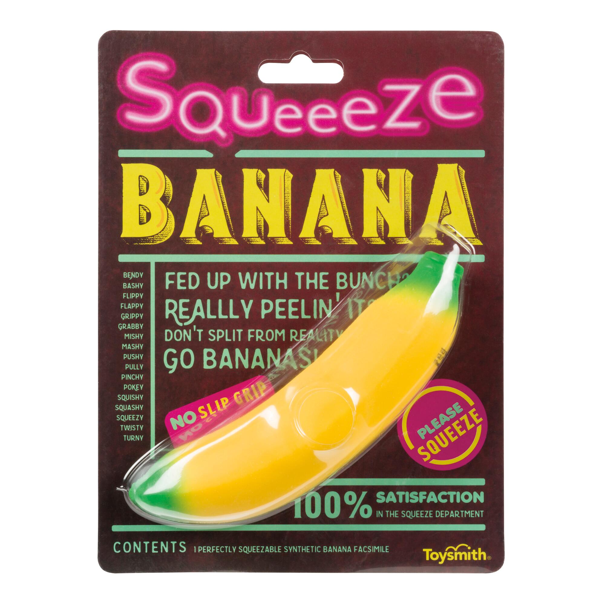 Toysmith Squeeze Banana Set of 2 by World Market