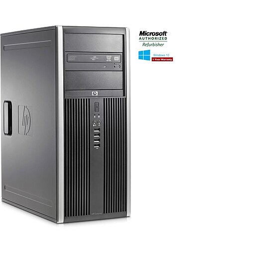 Refurbished HP Elite 8300 Tower Core I7 3770 3.4Ghz 8GB Ram 2Tb DVDRW W10 Pro