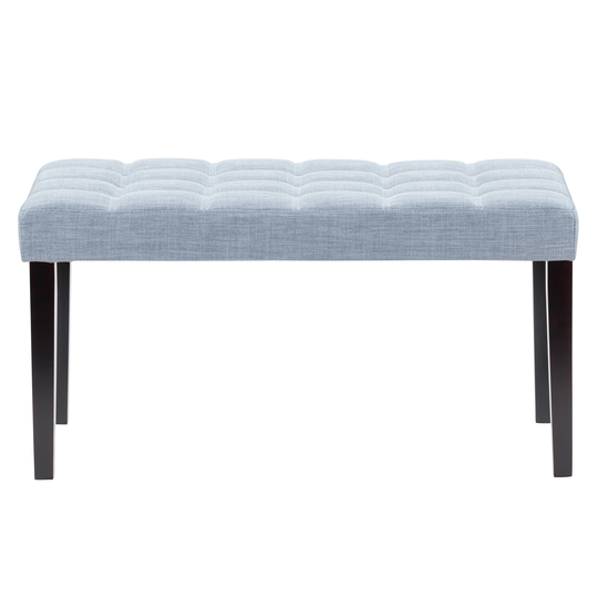 CorLiving California Modern Blue Polyester/Polyester Blend Rectangle Ottoman | LMY-112-O