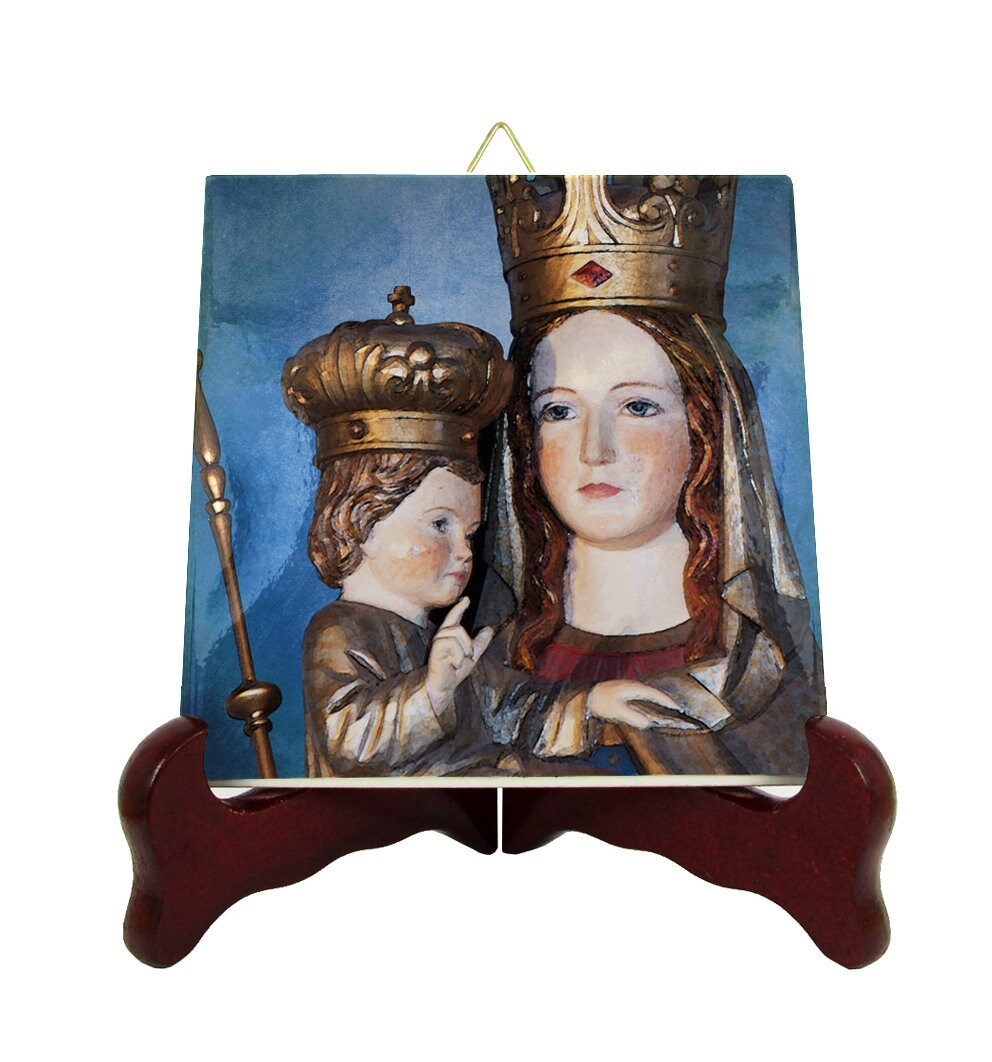 Our Lady Of Good Success - Catholic Icon On Tile Virgin Mary Icons Aberdeen Gifts Religious Art Holy