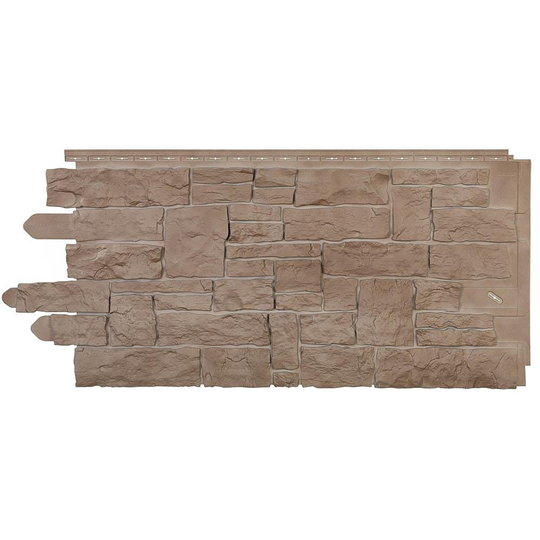 Novik NovikStone SK Stacked Stone 4.93-sq ft Sand Blend Faux Stone Veneer in Brown | 100140006
