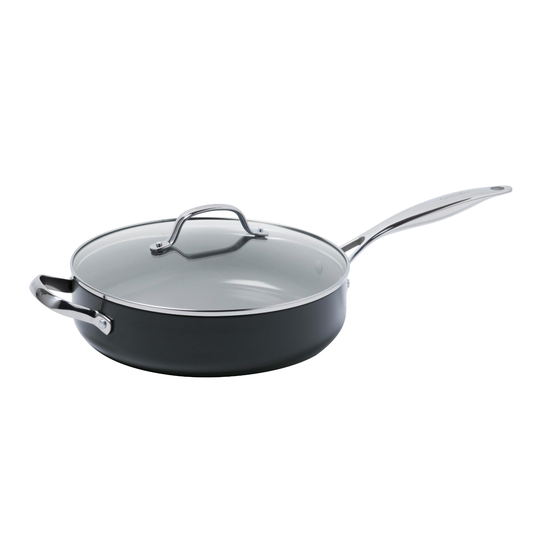 GreenPan Valencia Pro Nonstick Ceramic Saute Pan with Lid by World Market