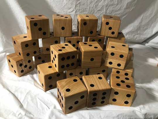 Handmade Yard Dice
